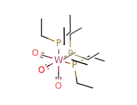 Molecular Structure of 41819-98-1 (fac-W(CO)3(PEt<sub>3</sub>)3)