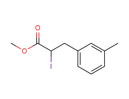 2-Iodo-3-m-tolyl-propionic acid methyl ester