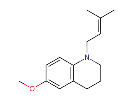 1-prenyl-6-methoxy-1,2,3,4-tetrahydroquinoline