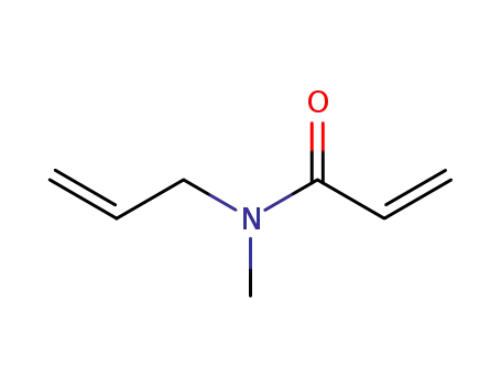 Molecular Structure of 24685-31-2 (2-Propenamide, N-methyl-N-2-propenyl-)