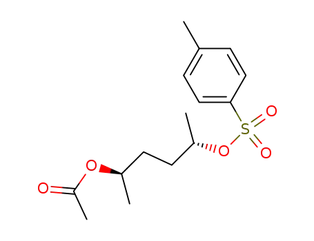 (2S,5R)-5-acetoxyhexane-2-yl-4-methylbenzenesulfonate