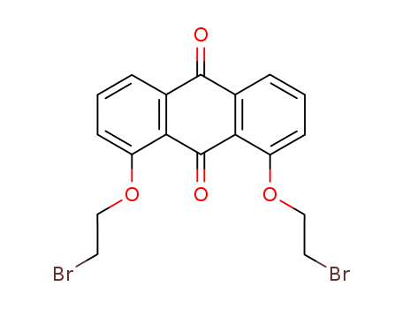 9,10-Anthracenedione, 1,8-bis(2-bromoethoxy)-