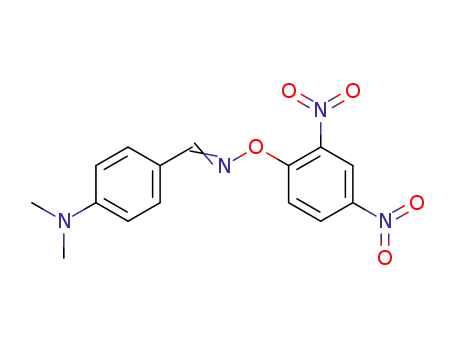 Benzaldehyde, 4-(dimethylamino)-, O-(2,4-dinitrophenyl)oxime