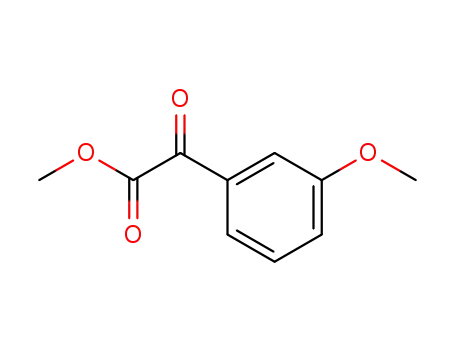Molecular Structure of 83585-22-2 (methyl 2-(3-methoxyphenyl)-2-oxoacetate)