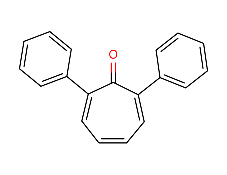 2,4,6-Cycloheptatrien-1-one,2,7-diphenyl- cas  1154-38-7