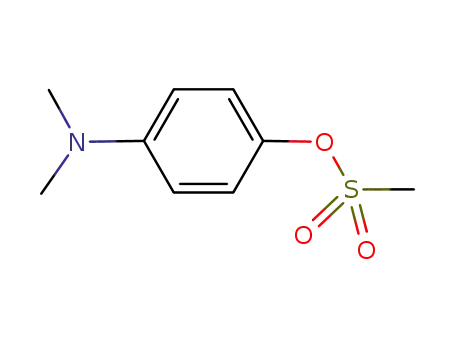 Molecular Structure of 850131-72-5 (Phenol, 4-(dimethylamino)-, methanesulfonate (ester))