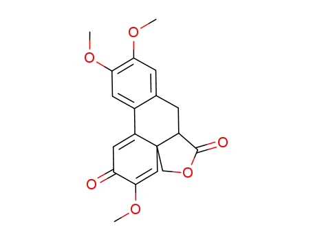 7a,8-dihydro-3,10,11-trimethoxy-2H-phenanthro<9,8a-b>furan-2,7(5H)-dione