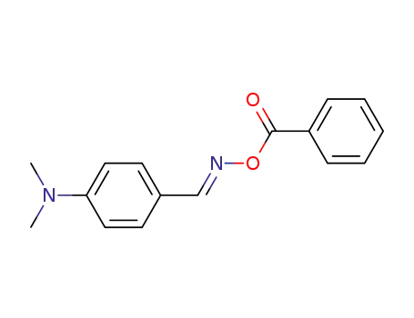 Benzaldehyde, 4-(dimethylamino)-, O-benzoyloxime, (E)-
