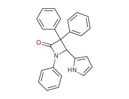 1,3,3-Triphenyl-4-(1H-pyrrol-2-yl)azetidin-2-one