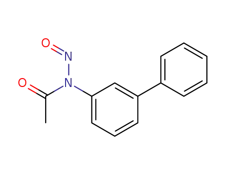 Molecular Structure of 857620-59-8 (<i>N</i>-biphenyl-3-yl-<i>N</i>-nitroso-acetamide)