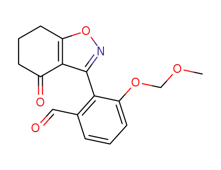 3-methoxymethoxy-2-(4-oxo-4,5,6,7-tetrahydro-benzo[<i>d</i>]isoxazol-3-yl)-benzaldehyde