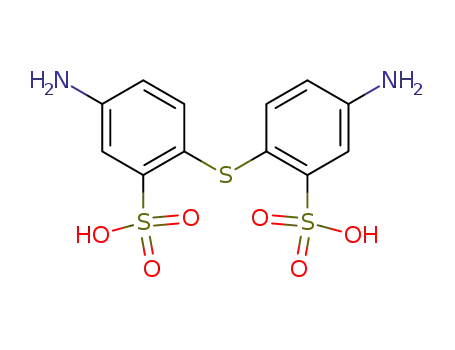 Molecular Structure of 118-86-5 (2,2'-thiobis(5-aminobenzenesulphonic) acid)