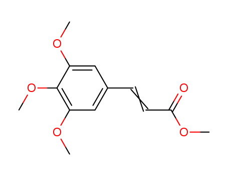 3,4,5-Trimethoxybenzeneacrylic acid methyl ester  CAS NO.7560-49-8
