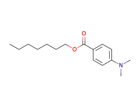 Benzoic acid,4-(dimethylamino)-, heptyl ester