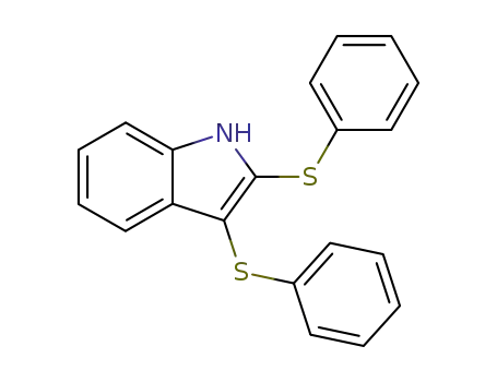 2,3-Bis(phenylsulfanyl)-1H-indole