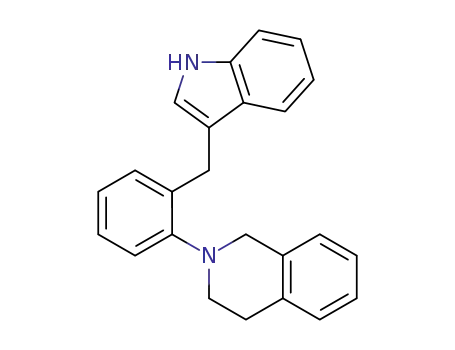 2-(2-((1H-indol-3-yl)methyl)phenyl)-1,2,3,4-tetrahydroisoquinoline