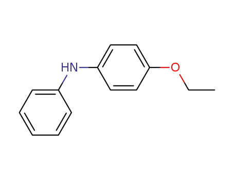 Molecular Structure of 1020-54-8 (Phenyl(4-ethoxyphenyl)amine)
