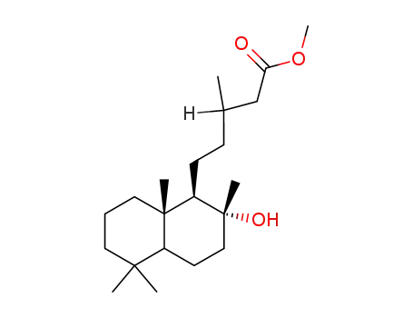 (1R,4aα,βS)-데카히드로-2α-히드록시-β,2,5,5,8aβ-펜타메틸-1-나프탈렌펜탄산 메틸 에스테르