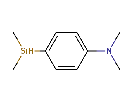 Molecular Structure of 2516-75-8 (4-(dimethylsilyl)-N,N-dimethylaniline)