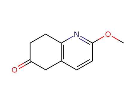 Molecular Structure of 120686-09-1 (2-Methoxy-7,8-dihydroquinolin-6(5H)-one)