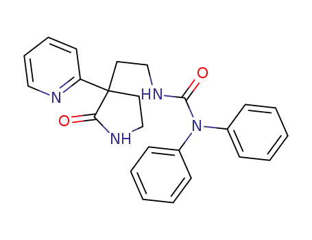 3-<2-(3,3-Diphenylureido)ethyl>-3-(2-pyridyl)-2-pyrrolidon