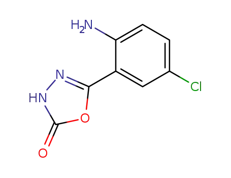 1,3,4-Oxadiazol-2(3H)-one, 5-(2-amino-5-chlorophenyl)-