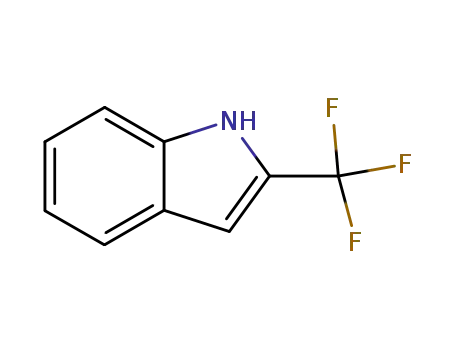 Molecular Structure of 51310-54-4 (2-Trifluoromethylindole)