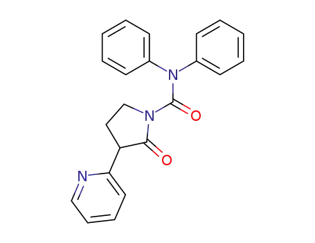 1-(Diphenylcarbamoyl)-3-(2-pyridyl)-2-pyrrolidon
