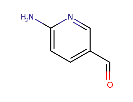 Molecular Structure of 69879-22-7 (6-Aminonicotinaldehyde)