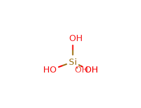 Molecular Structure of 62647-18-1 (OrthosilicicAcid)