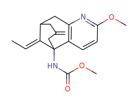 [13-Eth-(E)-ylidene-5-methoxy-11-methylene-6-aza-tricyclo[7.3.1.0<sup>2,7</sup>]trideca-2<sup>(7)</sup>,3,5-trien-1-yl]-carbamic acid methyl ester