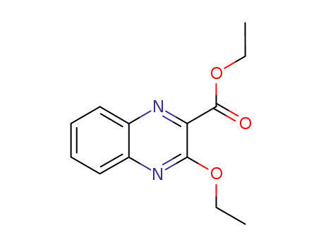 Molecular Structure of 49679-55-2 (ethyl 3-ethoxyquinoxaline-2-carboxylate)