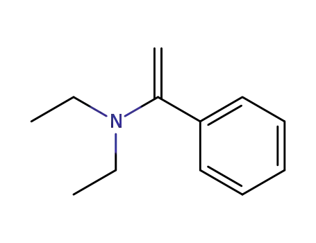 Molecular Structure of 59590-86-2 (Benzenemethanamine, N,N-diethyl-a-methylene-)
