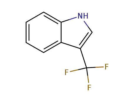 Molecular Structure of 51310-55-5 (3-TRIFLUOROMETHYL-1H-INDOLE)
