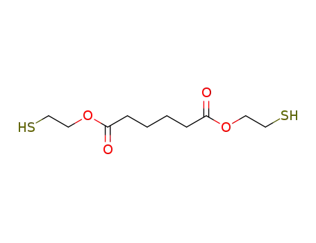 Molecular Structure of 10194-00-0 (bis(2-mercaptoethyl) adipate)