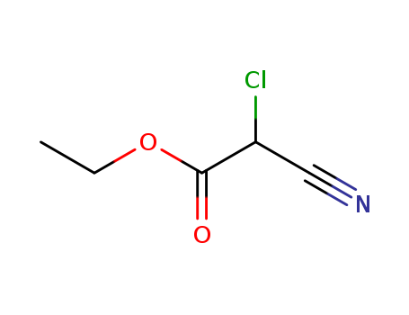 Acetic acid, chlorocyano-, ethyl ester