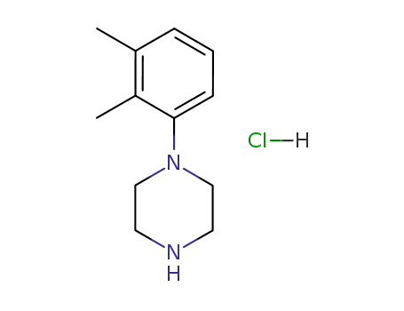 Molecular Structure of 80836-96-0 (1-(2,3-Xylyl)piperazine monohydrochloride)