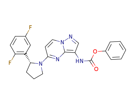 phenyl (R)-(5-(2-(2,5-difluorophenyl)pyrrolidin-1-yl)pyrazolo[1,5-a]pyrimidin-3-yl)carbamate  Cas no.2135871-21-3 98%