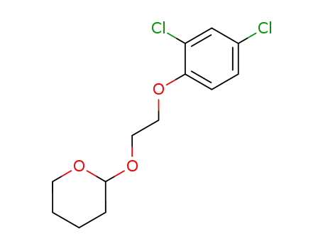 Molecular Structure of 205381-47-1 (2,4-dichlorophenoxyethyl tetrahydro-2H-pyran-2-yl ether)