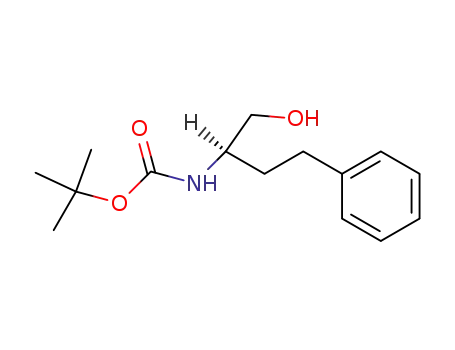 Carbamic acid, [(1R)-1-(hydroxymethyl)-3-phenylpropyl]-,
1,1-dimethylethyl ester