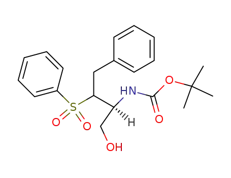 ((S)-2-Benzenesulfonyl-1-hydroxymethyl-3-phenyl-propyl)-carbamic acid tert-butyl ester