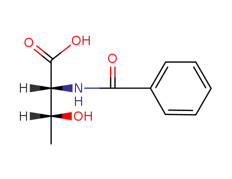 Molecular Structure of 95272-44-9 (<i>N</i>-benzoyl-D-allothreonine)