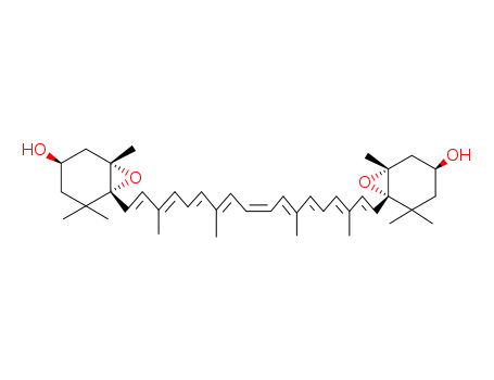 6-[(1E,3E,5E,7E,9E,11E,13E,15Z,17E)-18-(3-hydroxy-1,5,5-trimethyl-7-oxabicyclo[4.1.0]hept-6-yl)-3,7,12,16-tetramethyl-octadeca-1,3,5,7,9,11,13,15,17-nonaenyl]-1,5,5-trimethyl-7-oxabicyclo[4.1.0]heptan