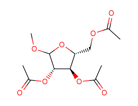D-Arabinofuranoside, methyl, triacetate