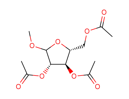 D-Arabinofuranoside, Methyl, triacetate