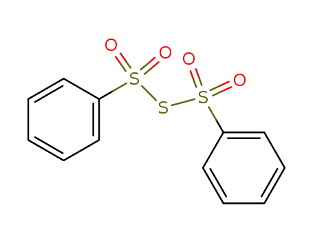 Molecular Structure of 4388-22-1 (BIS(PHENYLSULFONYL)SULFIDE)