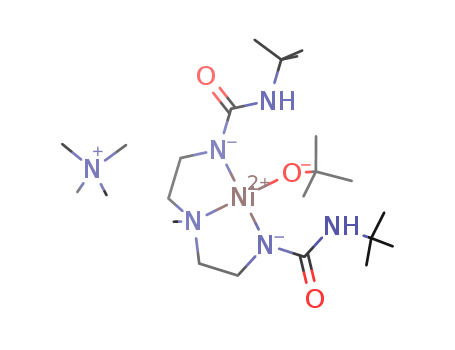 [tetramethylammonium][Ni(bis[(N'-tert-butylureido)-N-ethyl]-N-methylamine(-2H))(tert-butoxide)]