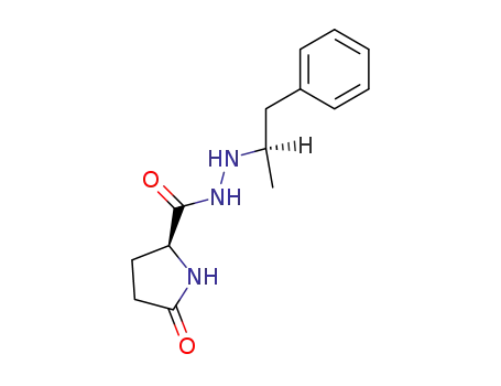 5-oxo-L-proline-[<i>N</i>'-((<i>R</i>)-1-methyl-2-phenyl-ethyl)-hydrazide]