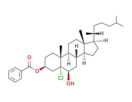 3β-benzoyloxy-5-chloro-5α-cholestan-6β-ol