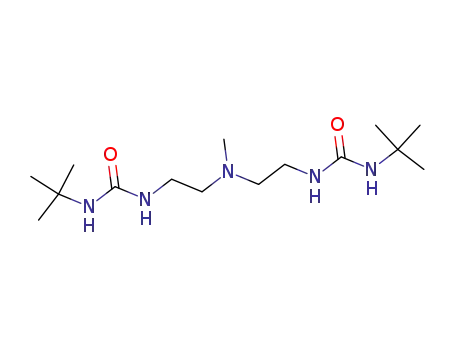 Molecular Structure of 613221-93-5 (bis[(N'-tert-butylureido)-N-ethyl]-N-methylamine)